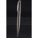 Christian Dior Horizontally Grooved Upper Body Dark Grey Ballpoint Pen  622749