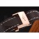 Swiss Breitling Navitimer 01 White Dial Black Subdials Rose Gold Case Brown Leather Strap