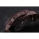 Panerai Luminor Submersible Black Dial Brown Case Brown Leather Strap