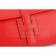 Hermes Jige Elan 29 Red Clutch 608014