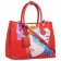 Prada Saffiano Soft Double Collage Print Red Bag 18927285