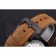 Panerai Luminor Marina Black Dial Matte Black Steel Case Brown Suede Leather Strap