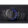 Swiss Rolex GMT Master II Black Dial Blue And Black Bezel Black PVD Case And Bracelet