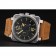 Bell and Ross BR 03-94 Black Dial Silver Case Brown Leather Strap