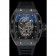 Richard Mille  Tourbillon Skull RM 052 Black Case Black Rubber Bracelet  1454260