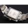 Swiss Cartier Tank Francaise Steel Case White Dial Roman Numerals Two Tone Bracelet  622648