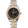 Breitling Colt Lady Black Dial Diamond Hour Marks Gold Bezel Stainless Steel Case Two Tone Bracelet