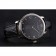 Patek Philippe Calatrava Dark Gray Dial Stainless Steel Case Black Leather Strap