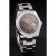 Rolex Datejust Polished Stainless Steel Brown Flowers Dial Diamond Plated