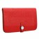 Hermes Dogon Wallet Red  18926640