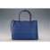 Prada Saffiano Double Tote Blue