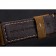 Swiss Panerai Luminor Ceramica Flyback Chronograph Black Dial Black Case Brown Leather Strap
