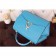 Hermes Stirrup Shoulder Bag Blue 608090