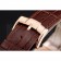 Swiss Piaget Altiplano Rose Gold Skeleton Dial With Diamonds Rose Gold Case Brown Leather Strap