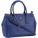 Prada Medium Saffiano Lux Top Handle Dark Blue