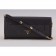 Prada Continental Wallet with Strap Black