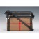 Burberry House Check And Black Leather Crossbody Bag 18926900