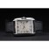 Cartier Tank Anglaise 36mm White Dial Stainless Steel Case Black Leather Bracelet