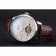 IWC Portofino Tourbillon White Dial Stainless Steel Case Brown Leather Strap