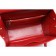 Salvatore Ferragamo Embossed Red Leather Tote Bag 18927378