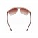 Prada Sporty Gold Frame Linea Rossa Logo Sunglasses 308306