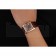 Cartier Tank MC Brown Dial Gold Case Brown Leather Bracelet  622696