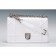 Dior Perforated Diorama Small Flap Bag White 18926718