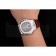 Patek Philippe Nautilus Gray Dial Stainless Steel Case Brown Leather Strap