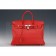 Hermes Medium Red Birkin Bag