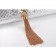 Saint Laurent Kate Monogram Tassel Python Leather Gold Hardware Silver Mini Bag 18926858