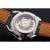 Swiss Hermes Arceau Skeleton Black Dial Blue Hands Stainless Steel Case Black Leather Strap