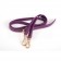 Prada Saffiano Double Tote Purple