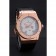 Hublot Classic Fusion Diamond Skull Dial Gold Case Black Leather Strap  622816