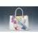Prada Saffiano Double Tote Collage Print White Bag 18927291