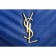 Saint Laurent Monogram Wallet On Chain Blue