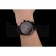 Mido Multifort Cronograph All Black & Orange Dial Black Leather Strap   622181