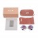 Miu Miu Noir Light Blue Full Circle Round Frames Sunglasses 307884