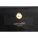 Saint Laurent Monogram Clutch Python Leather Gold Hardware Black Bag 18926869