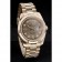 Rolex Swiss DayDate Gold Stainless Steel Ribbed Bezel Gold Dial 41997
