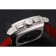 Tag Heuer Monaco Black Perforated Leather Strap White Dial 80306
