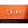 Prada Medium Bicolor Orange And Black Leather Satchel  18927300