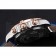Breitling Chronomat Blue Dial Rose Gold Bezel And Subdials Stainless Steel Case Blue Leather Strap