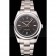 Rolex Oyster Perpetual Dark Rhodium Dial Stainless Steel Case And Bracelet