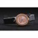 Bvlgari B.ZERO1 25mm White Dial Stainless Steel Case Gold Bezel Black Leather Bracelet