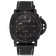 Swiss Panerai Luminor Submersible 3 Days Black Dial Black Case Black Leather Strap