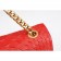 Saint Laurent Kate Monogram Tassel Python Leather Gold Hardware Red Medium Bag 18926848