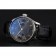 Swiss IWC Portuguese Black Dial Black Subdials Silver Case Black Leather Bracelet 1453906