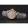 Patek Philippe Calatrava Gray Dial Diamond Markings Gold Case Gray Leather Strap