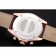 Tag Heuer Carrera Rose Gold Case White Dial Brown Leather Strap 98245