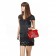 Saint Laurent College Monogram Patent Leather Medium Dark Red Bag 18927011